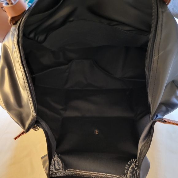 Vintage Women's Black Fold Up Bag - Picture 6 of 8